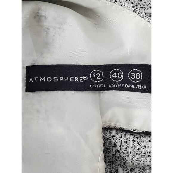 ATMOSPHERE Women's Gray Sleeveless Fit & Flare Dress Sz 8 - Picture 9 of 11